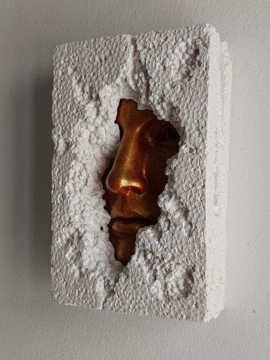 Salvatore Alibrio - Gold Packaging, Antiek en Kunst, Kunst | Designobjecten