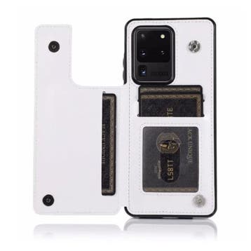 Samsung Galaxy S9 Plus Retro Leren Flip Case Portefeuille -, Verzenden, Nieuw