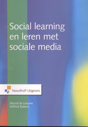 Social learning en leren met sociale media / Leerboek, Boeken, Verzenden, Zo goed als nieuw, Marcel de Leeuwe.