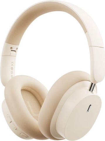 Baseus Bowie D05 Draadloze Koptelefoon Bluetooth 5.3 Beige, Audio, Tv en Foto, Verzenden, Nieuw