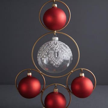 Kerstdecoratie Duo Dwa - Kerstversiering - Glas, Nieuw