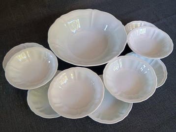 Richard Ginori - Tafelservies (10) - Antico Doccia -