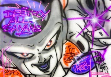 Outside313 - Frieza - Destroy all saiyans - DBZ