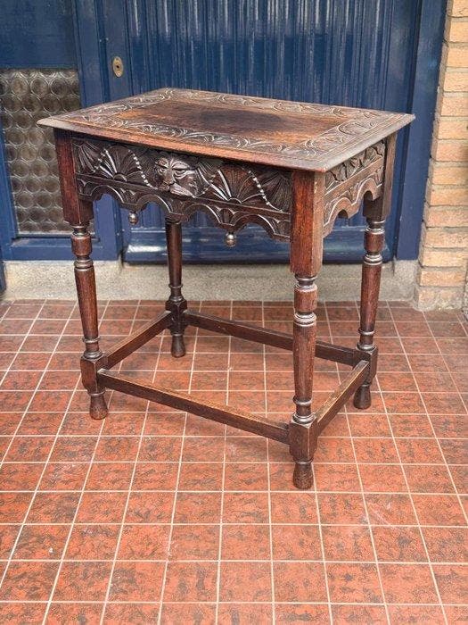 Table dappoint - Chêne - Rare & Magnifique, Antiquités & Art, Antiquités | Autres Antiquités