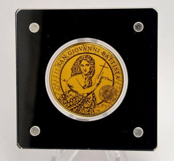 Togo. 1500 Francs 2022 San Giovanni Battista 1/200oz (.999)