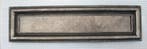 Brievenbus met rand (messing) Oud Zilver, Nieuw, Overige materialen