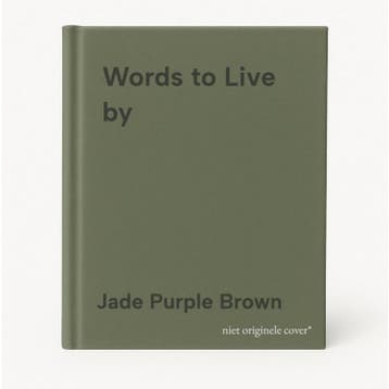 Words to Live by 9781797201054 Jade Purple Brown, Verzenden, Zo goed als nieuw, Jade Purple Brown