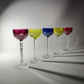 Val Saint Lambert - Service de boisson (5) - modèle de, Antiek en Kunst