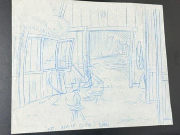 Beetlejuice (TV series, 1989/91) Tim Burton - 1 Croquis de