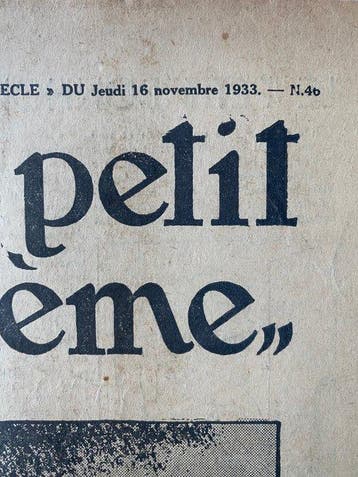 Le Petit Vingtième 46 - Les Aventures de Tintin Reporter en, Nieuw