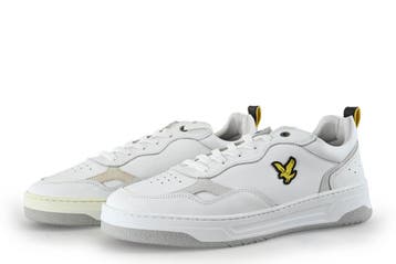 Lyle & scott Veterschoenen in maat 43 Wit, Kleding | Heren, Schoenen, Verzenden, Wit, Zo goed als nieuw, Lyle & scott