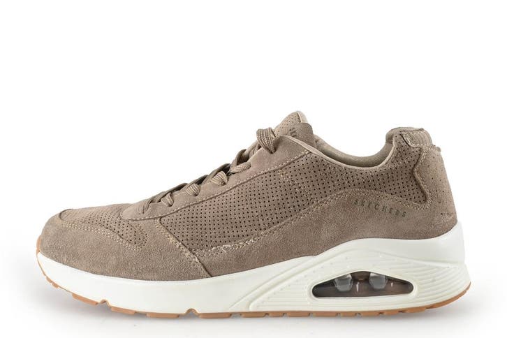 Skechers Sneakers in maat 44 Bruin, Kleding | Heren, Schoenen, Bruin, Zo goed als nieuw, Sneakers, Verzenden