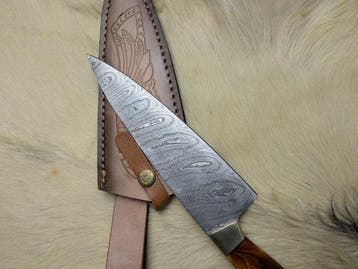 102 - Couteau de cuisine - Couteau de chef KTip en acier