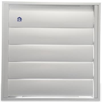 Overdrukrooster opbouw (BxH) 210 x 210mm, Doe-het-zelf en Bouw, Verzenden, Nieuw