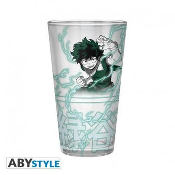 My Hero Academia Izuku & Bakugo XL Glas, Ophalen of Verzenden, Nieuw