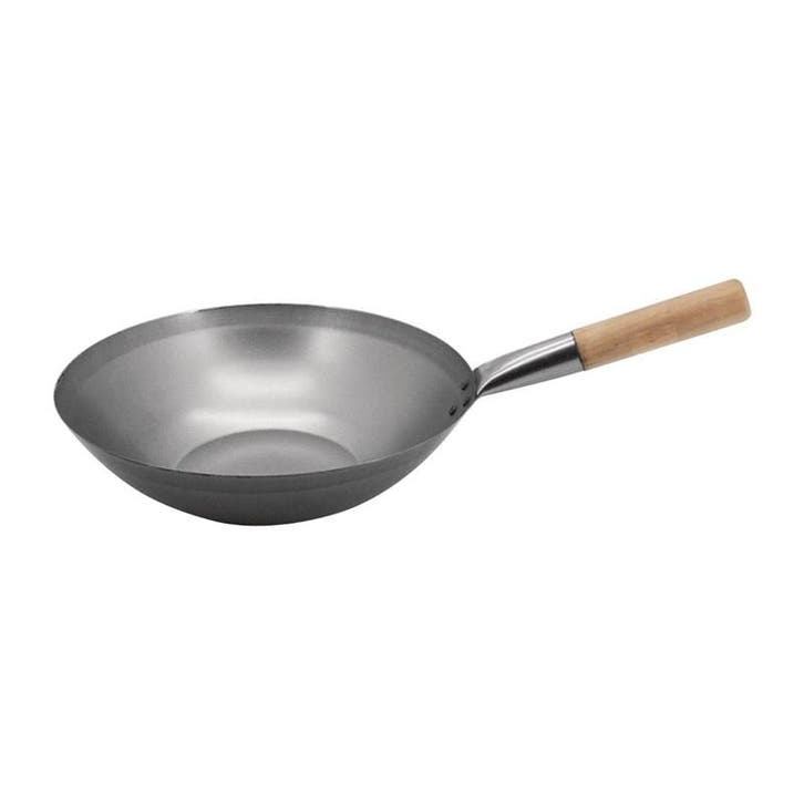 Wokpan | Staal | Platte Bodem | Ø330mm Vogue, Articles professionnels, Horeca | Équipement de cuisine, Envoi