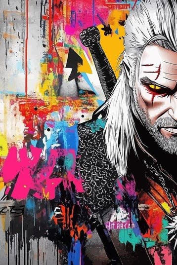 IPR Graph - The Witcher: Caza y Color, Nieuw