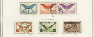 Suisse 1923 - Suisse, fins de catalogue, PA, Taxes,