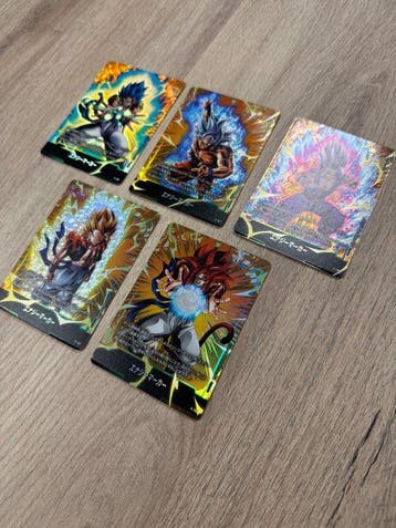 Bandai - 5 Card - Dragon Ball - Dragon Ball, Lotto 5 Energy, Nieuw