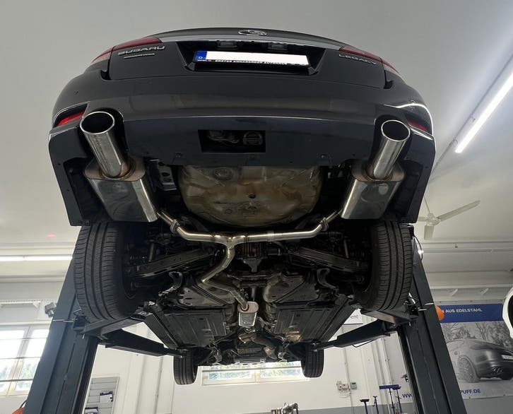 FOX Subaru Legacy V Station Wagon - BR einddemper rechts/lin, Auto-onderdelen, Uitlaatsystemen, Nieuw, Verzenden