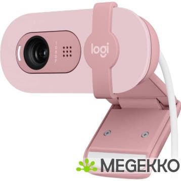Logitech Brio 100 webcam 2 MP 1920 x 1080 Pixels USB Roze, Verzenden, Nieuw