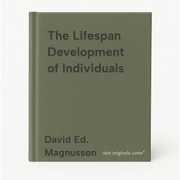 The Lifespan Development of Individuals 9780521470230, Verzenden, David Ed. Magnusson