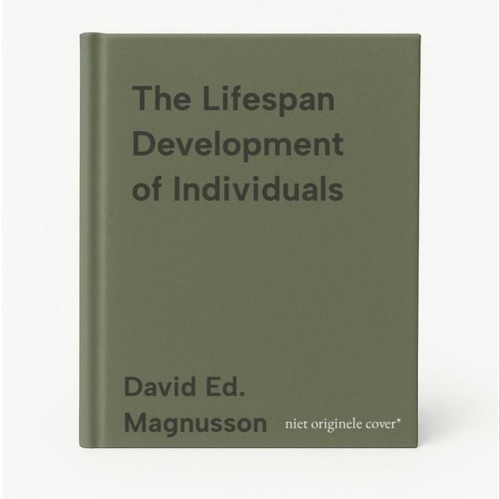 The Lifespan Development of Individuals 9780521470230, Boeken, Taal | Engels, Zo goed als nieuw, Verzenden