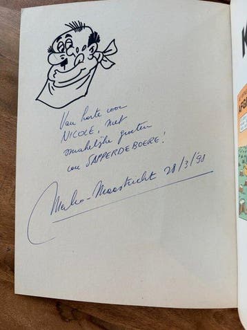 Kiekeboe 50 - Afgelast wegens ziekte - opdrachttekening /, Nieuw