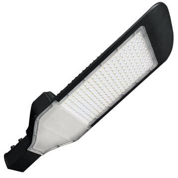 Waterdichte 200W LED Straatlamp - Aluminium, Mat Zwart & Wit, Verzenden