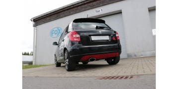 FOX Skoda Fabia sedan einddemper - 160x90 type 38, Verzenden