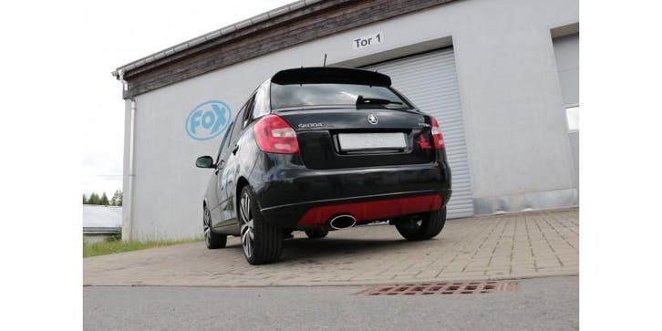 FOX Skoda Fabia sedan einddemper - 160x90 type 38, Autos : Pièces & Accessoires, Systèmes d'échappement, Envoi