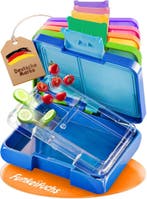 2dekans | Funkelfuchs® - Lunchbox kinderen met vakjes -, Ophalen of Verzenden