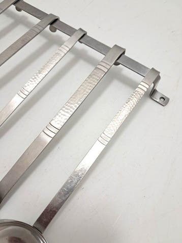 Sola Zilmeta - Étagère murale (8) - Acier inoxydable - Set