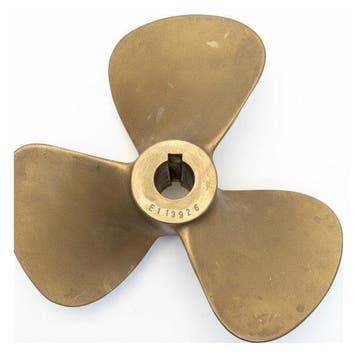 Bieden: Vetus P3B-17X12L Propeller 3-Blade Brass Left Handed, Watersport en Boten, Ophalen of Verzenden, Nieuw