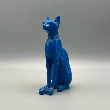 Réplique de lÉgypte ancienne Statue de la déesse Bastet, Antiquités & Art