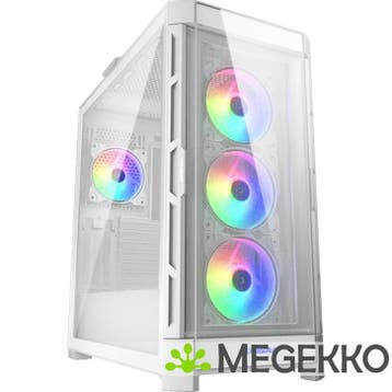 COUGAR Gaming Duoface Pro RGB Midi Tower Wit, Verzenden