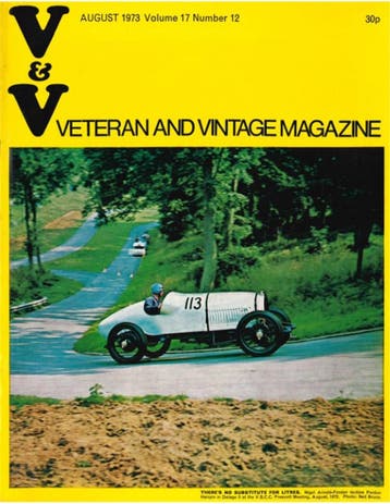 1973 VETERAN AND VINTAGE MAGAZINE 12 ENGELS, Ophalen of Verzenden, Nieuw