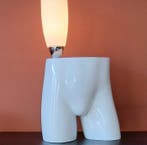 Hans Boodt - Lampe de table - Opaline - Lampe de table /
