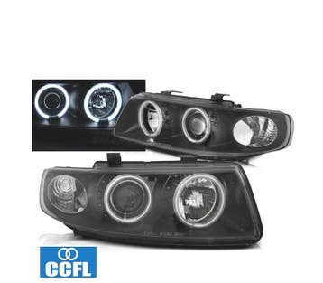 PHARES SEAT LEON TOLEDO 1M 99-05 ANGEL EYES CCFL FOND NOIR, Verzenden