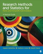 Research Methods and Statistics for Public and Nonprofit, Verzenden, Zo goed als nieuw, Nishishiba