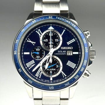 Seiko - ANA Solar Chronograph Alarm Tachymeter - Zonder