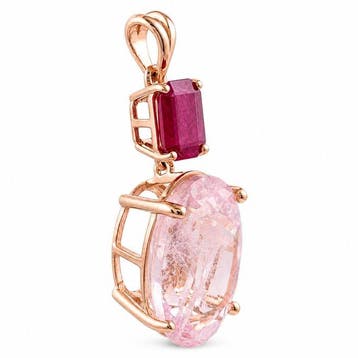 Sans prix de réserve - Pendentif - 14 carats Or rose -