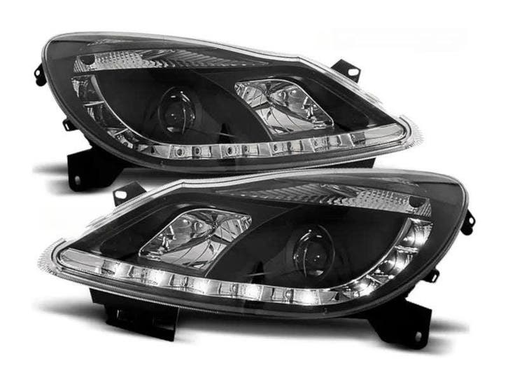 Daylight Black LED DRL koplampen geschikt voor Opel Corsa D, Autos : Pièces & Accessoires, Éclairage, Envoi