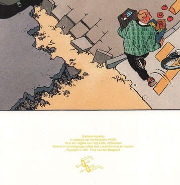 Theo van den Boogaard - 1 Offset Print - Stadsvernieuwing -, Nieuw