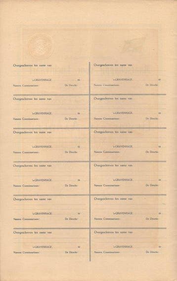 Nederland. Maatschappij voor Luchtvaart 1911 (Zonder