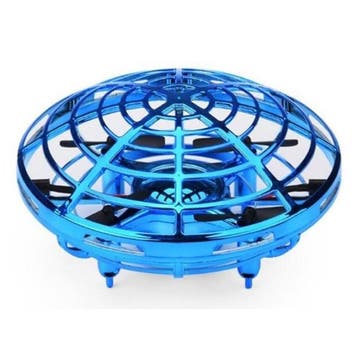 Mini RC UFO Drone Quadcopter Helikopter Speelgoed Blauw, Verzenden, Nieuw