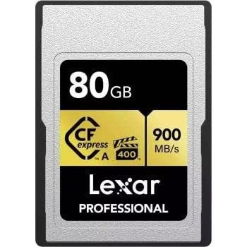 Lexar CFexpress Pro type A Gold series 80GB-900MB/s *NIEUW*, TV, Hi-fi & Vidéo, Photo | Cartes mémoire, Enlèvement ou Envoi