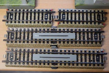 Märklin H0 - 7192 / 7193 - Model treinbevestiging (2) -, Hobby en Vrije tijd, Nieuw