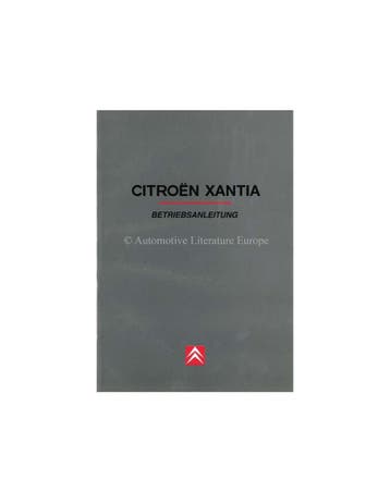 1999 CITROEN XANTIA INSTRUCTIEBOEKJE NEDERLANDS, Ophalen of Verzenden