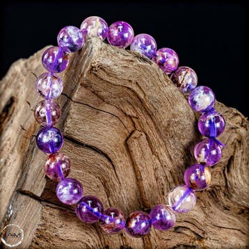 Natuurlijk amethist edelsteen armband – hoogwaardige